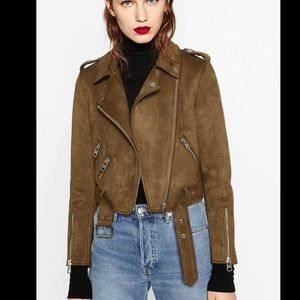 Chairs Allure suede bomber jacket*